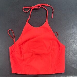 Alice + Olivia Vibrant Red Top